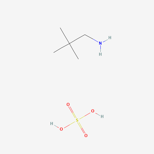 2,2-DIMETHYL-1-PROPYLAMINE SULPHATE (CAS: 68306-49-0) - Chemical Structure and Molecular Formula 
