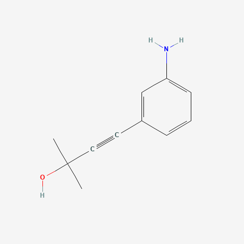 4-(3-AMINOPHENYL)-2-METHYL-3-BUTYN-2-OL (CAS: 69088-96-6) - Related Chemical Product