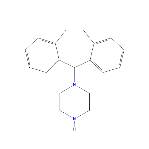 1-(DIBENZOSUBERYL)PIPERAZINE (CAS: 69159-50-8) - Related Chemical Product