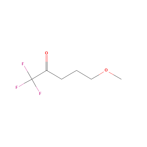 1,1,1-TRIFLUORO-5-METHOXYPENTAN-2-ONE (CAS: 69243-10-3) - Chemical Structure and Molecular Formula 