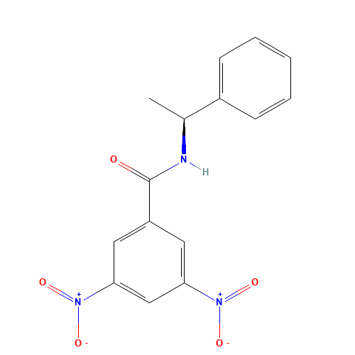 (S)-(+)-N-(3,5-DINITROBENZOYL)-ALPHA-PHENYLETHYLAMINE (CAS: 69632-31-1) - Related Chemical Product