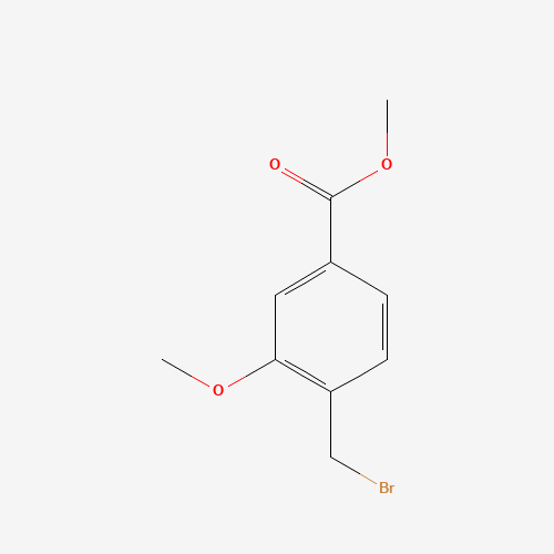 METHYL 4-(BROMOMETHYL)-3-METHOXYBENZOATE (CAS: 70264-94-7) - Related Chemical Product