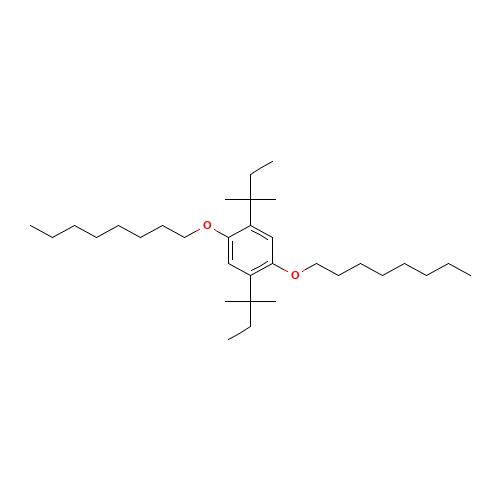 1,4-BIS(N-OCTYLOXY)-2,5-DI-T-PENTYLBENZENE (CAS: 70544-46-6) - Related Chemical Product