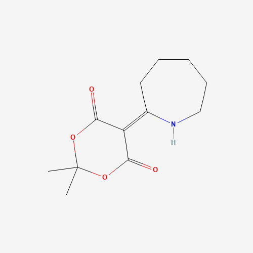 2,2-DIMETHYL-5-(2-HEXAHYDROAZEPINYLIDENE)-1,3-DIOXAN-4,6-DIONE (CAS: 70912-54-8) - Related Chemical Product