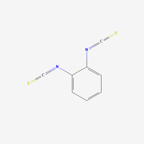 1,2-PHENYLENE DIISOTHIOCYANATE (CAS: 71105-17-4) - Chemical Structure and Molecular Formula 