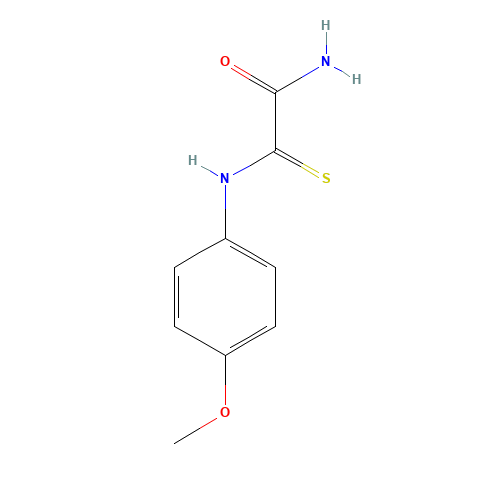 2-(4-METHOXYPHENYLAMINO)-2-THIOXOACETAMIDE (CAS: 71369-81-8) - Related Chemical Product