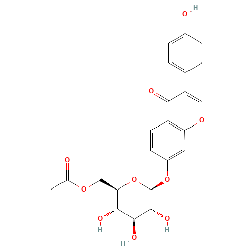 6''-O-ACETYLDAIDZIN (CAS: 71385-83-6) - Related Chemical Product