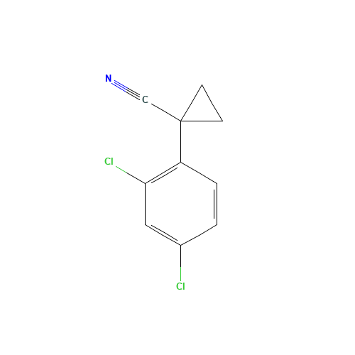 1-(2,4-DICHLOROPHENYL)-1-CYCLOPROPYL CYANIDE (CAS: 71463-55-3) - Related Chemical Product