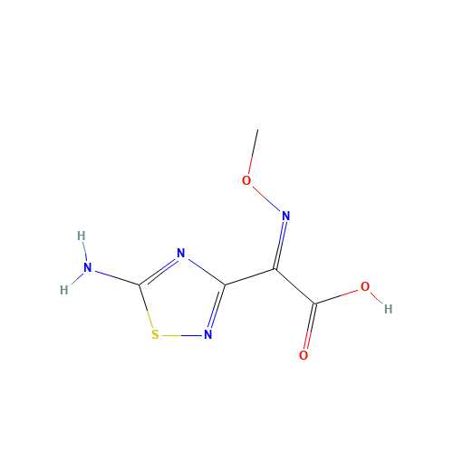 2-(5-Amino-1,2,4-thiadiazol-3-yl)-2-(methoxyimino)acetic acid (CAS: 72217-12-0) - Related Chemical Product