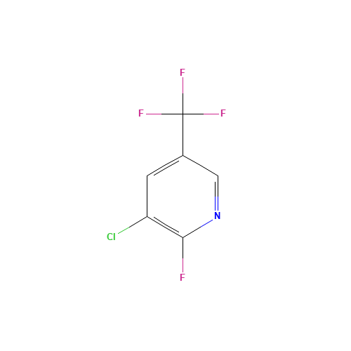 3-CHLORO-2-FLUORO-5-(TRIFLUOROMETHYL)PYRIDINE (CAS: 72537-17-8) - Related Chemical Product