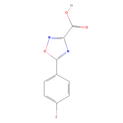 5-(4-FLUOROPHENYL)-1,2,4-OXADIAZOLE-3-CARBOXYLIC ACID (CAS: 72542-80-4) - Related Chemical Product
