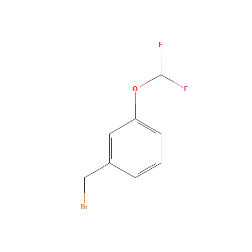 3-(DIFLUOROMETHOXY)BENZYL BROMIDE (CAS: 72768-95-7) - Related Chemical Product