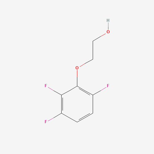 2-(2,3,6-TRIFLUOROPHENOXY)ETHANOL (CAS: 72912-49-3) - Chemical Structure and Molecular Formula 