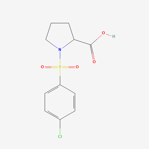 1-(4-CHLORO-BENZENESULFONYL)-PYRROLIDINE-2-CARBOXYLIC ACID (CAS: 73096-27-2) - Related Chemical Product