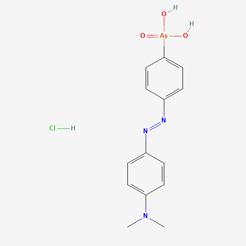 4-(4-DIMETHYLAMINOPHENYLAZO)BENZENEARSONIC ACID HYDROCHLORIDE (CAS: 73688-85-4) - Related Chemical Product