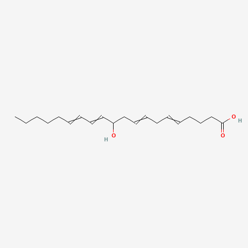 (+/-)11-HETE (CAS: 73804-65-6) - Chemical Structure and Molecular Formula 