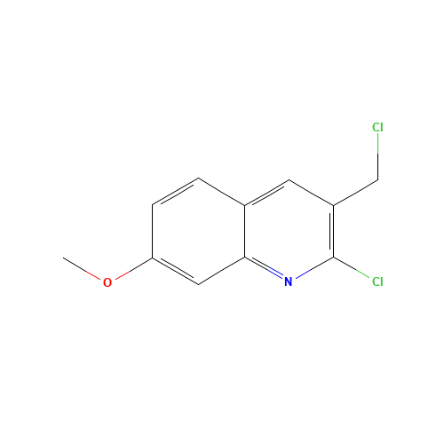 2-CHLORO-3-(CHLOROMETHYL)-7-METHOXYQUINOLINE (CAS: 73863-49-7) - Related Chemical Product