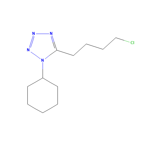 5-(4-Chlorobutyl)-1-cyclohexanyl tetrazole (CAS: 73963-42-5) - Related Chemical Product