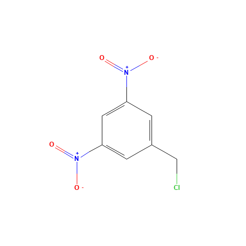 3,5-DINITROBENZYL CHLORIDE (CAS: 74367-78-5) - Chemical Structure and Molecular Formula 