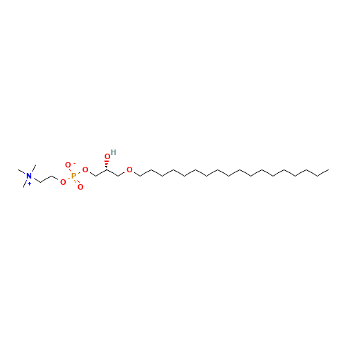 1-O-OCTADECYL-SN-GLYCERO-3-PHOSPHOCHOLINE (CAS: 74430-89-0) - Related Chemical Product