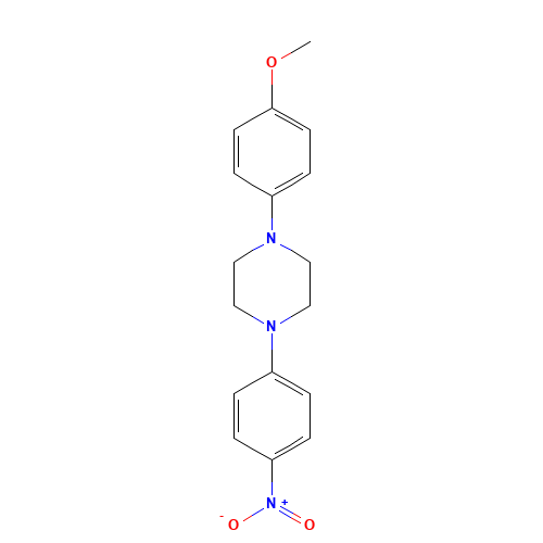 1-(4-Methoxyphenyl)-4-(4-nitrophenyl)piperazine (CAS: 74852-61-2) - Related Chemical Product