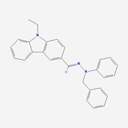 9-ETHYLCARBAZOLE-3-CARBOXALDEHYDE N-BENZYL-N-PHENYLHYDRAZONE (CAS: 75238-79-8) - Related Chemical Product