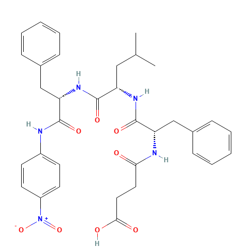 SUC-PHE-LEU-PHE-PNA (CAS: 75651-69-3) - Related Chemical Product