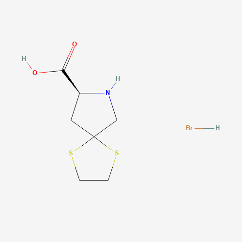 1,4-Dithia-7-azaspiro[4,4]nonane-8-carboxylic acid hydrobromide (CAS: 75776-79-3) - Related Chemical Product