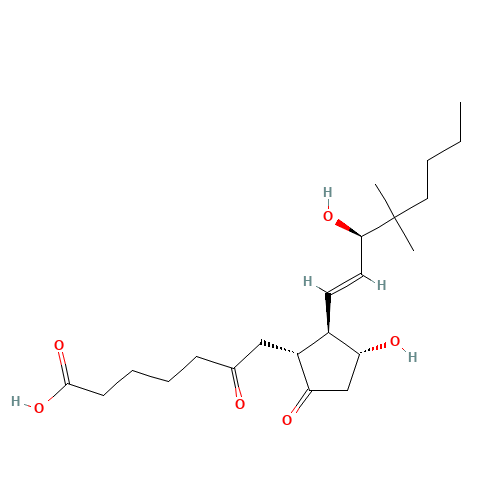16,16-DIMETHYL-6-KETO PROSTAGLANDIN E1 (CAS: 75874-32-7) - Related Chemical Product