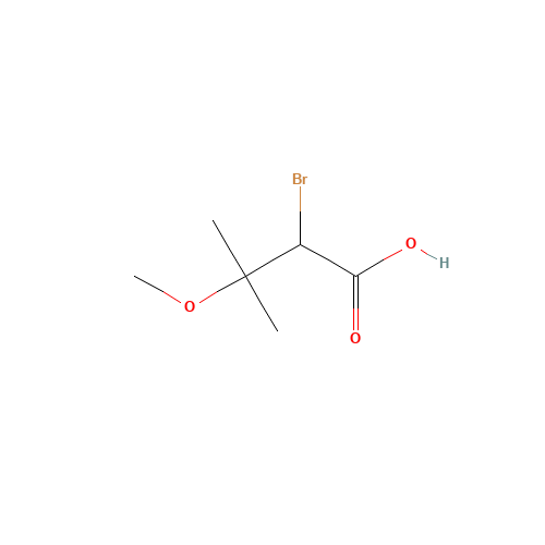 2-BROMO-3-METHOXY-3-METHYLBUTANOIC ACID (CAS: 75974-47-9) - Related Chemical Product