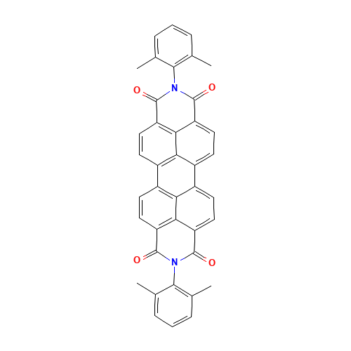 N,N'-BIS(2,6-DIMETHYLPHENYL)PERYLENE-3,4,9,10-TETRACARBOXYLIC DIIMIDE (CAS: 76372-76-4) - Related Chemical Product