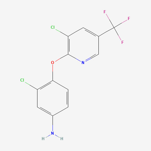 3-CHLORO-4-([3-CHLORO-5-(TRIFLUOROMETHYL)-2-PYRIDINYL]OXY)ANILINE (CAS: 76471-06-2) - Related Chemical Product