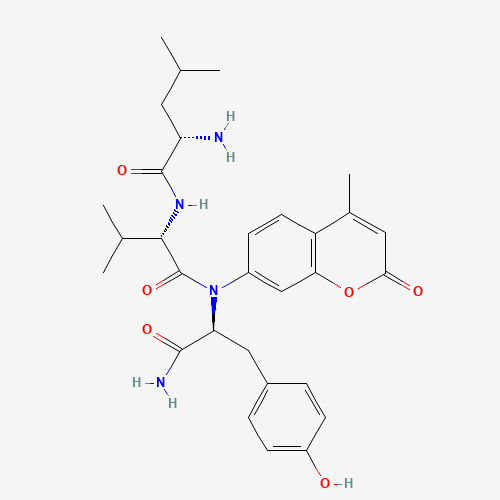 H-LEU-VAL-TYR-AMC (CAS: 76524-85-1) - Related Chemical Product