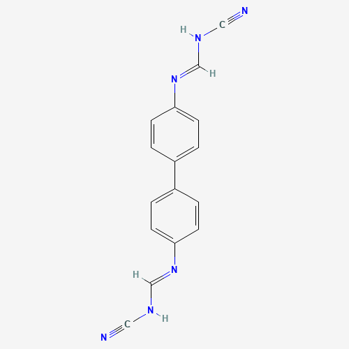 BIPHENYL-4,4'-BIS(N'-CYANO-N-METHYLFORMAMIDINE) (CAS: 77021-80-8) - Related Chemical Product