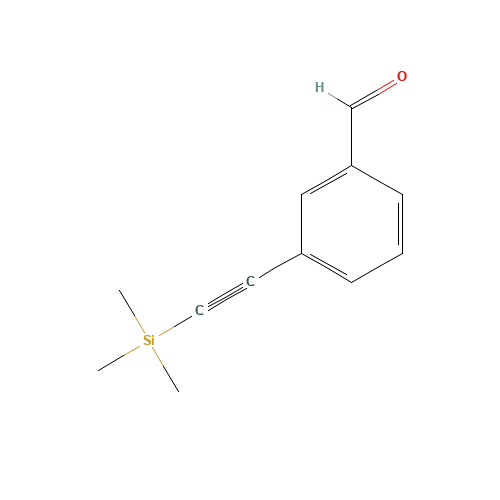 3-(TRIMETHYLSILYL)ETHYNYLBENZALDEHYDE (CAS: 77123-55-8) - Related Chemical Product