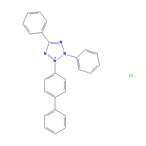 2,5-DIPHENYL-3-(P-DIPHENYL)TETRAZOLIUM CHLORIDE (CAS: 77205-78-8) - Related Chemical Product