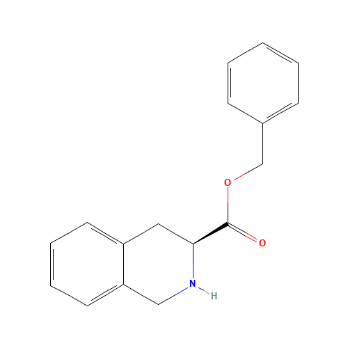 Benzyl (3S)-1,2,3,4-tetrahydroisoquinoline-3-carboxylate hydrochloride (CAS: 77497-96-2) - Related Chemical Product