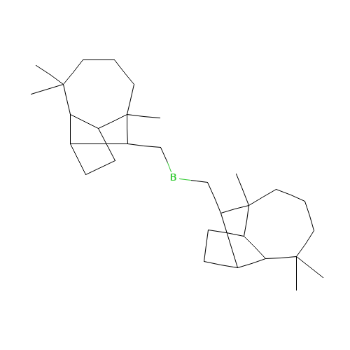 DILONGIFOLYLBORANE (CAS: 77882-24-7) - Chemical Structure and Molecular Formula 