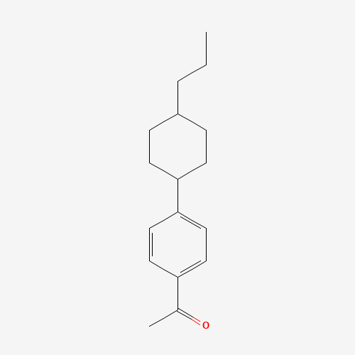 4'-(TRANS-4-N-PROPYLCYCLOHEXYL)ACETOPHENONE (CAS: 78531-61-0) - Related Chemical Product