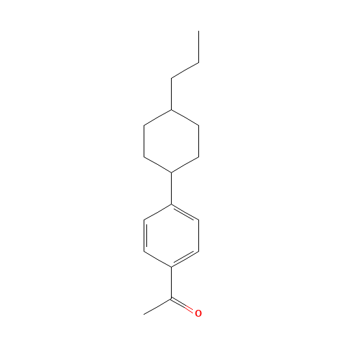 4'-(TRANS-4-N-PROPYLCYCLOHEXYL)ACETOPHENONE (CAS: 78531-61-0) - Related Chemical Product