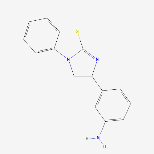 3-IMIDAZO[2,1-B][1,3]BENZOTHIAZOL-2-YLANILINE (CAS: 79890-07-6) - Related Chemical Product