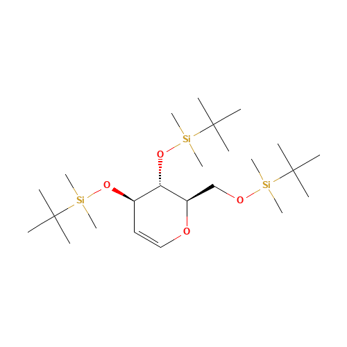 TRI-O-(TERT-BUTYLDIMETHYLSILYL)-D-GLUCAL (CAS: 79999-47-6) - Related Chemical Product