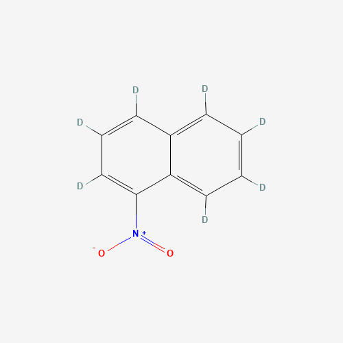 1-NITRONAPHTHALENE-D7 (CAS: 80789-77-1) - Chemical Structure and Molecular Formula 