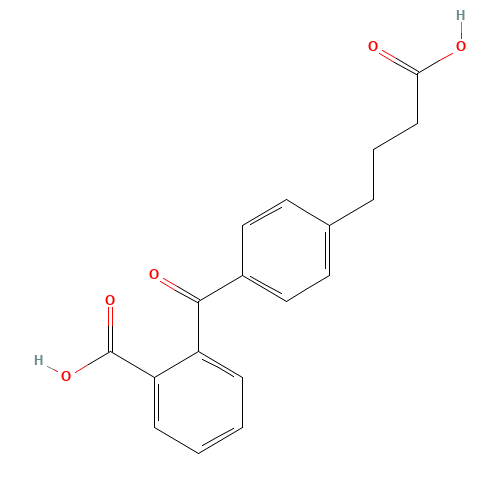 4-[4-(2-CARBOXYBENZOYL)PHENYL]BUTYRIC ACID (CAS: 80866-86-0) - Related Chemical Product