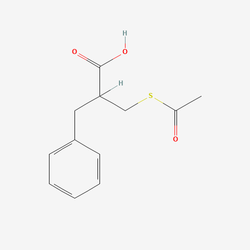 (RS)-2-ACETYLSULFANYLMETHYL-3-PHENYL-PROPIONIC ACID (CAS: 80969-99-9) - Related Chemical Product