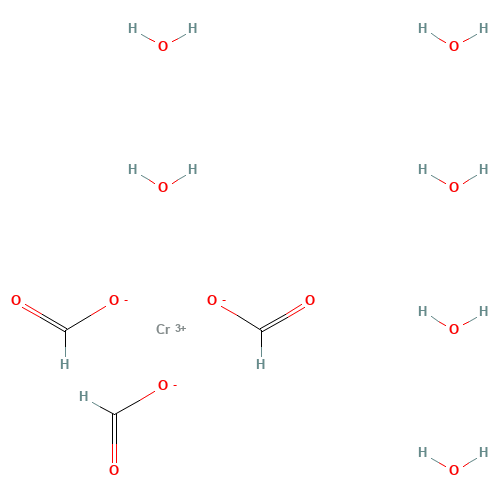 CHROMIUM (IC) FORMATE BASIC (CAS: 81002-10-0) - Chemical Structure and Molecular Formula 
