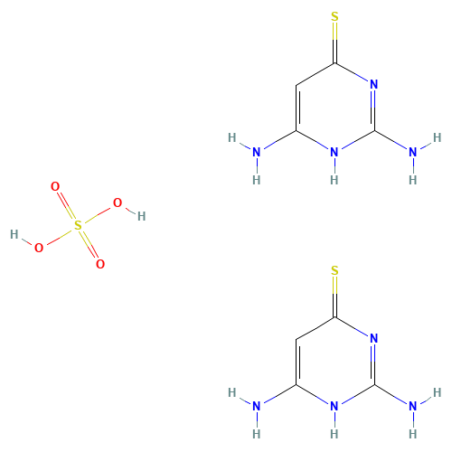 2,4-DIAMINO-6-MERCAPTOPYRIMIDINE HEMISULFATE (CAS: 81012-96-6) - Related Chemical Product