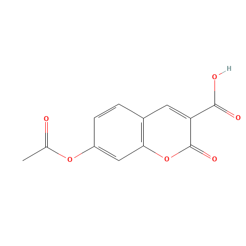 3-CARBOXYUMBELLIFERYL ACETATE (CAS: 81017-23-4) - Related Chemical Product