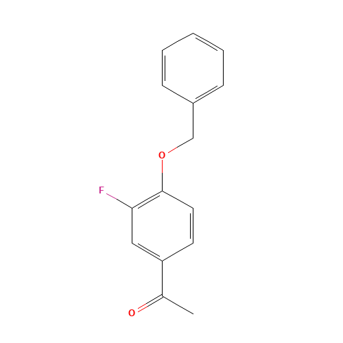 1-[4-(BENZYLOXY)-3-FLUOROPHENYL]-1-ETHANONE (CAS: 81227-99-8) - Related Chemical Product