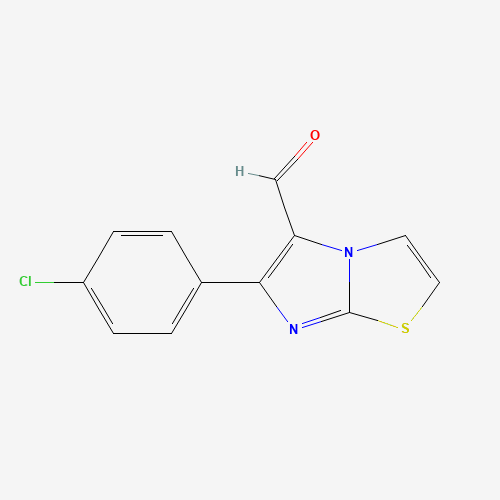 6-(4-CHLOROPHENYL)IMIDAZO[2,1-B][1,3]THIAZOLE-5-CARBALDEHYDE (CAS: 82588-41-8) - Related Chemical Product